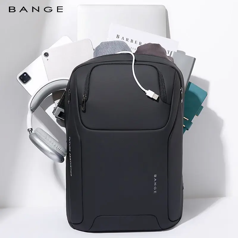 Waterproof Laptop Backpack with USB Port for Men