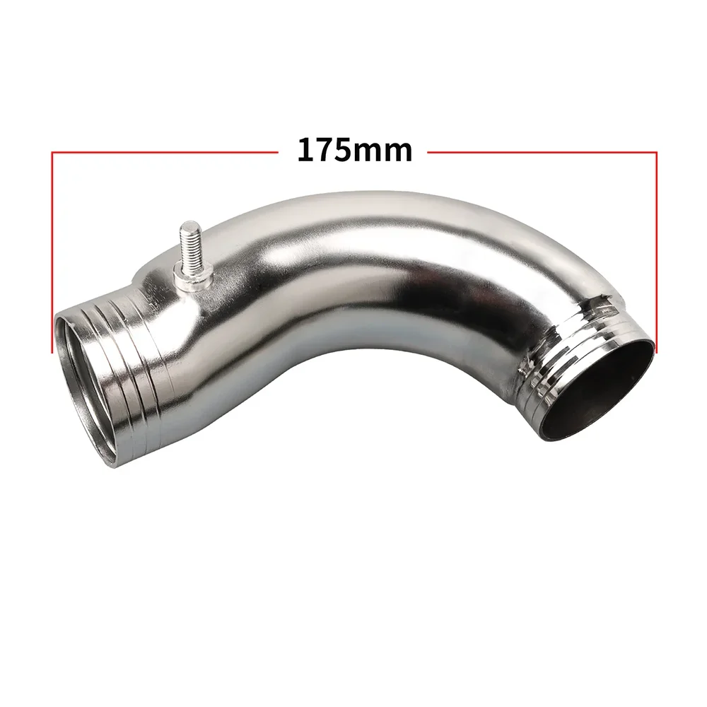 Filtro Aria In Alluminio NIBBI 42mm A Gomito &ndash; Per GY6, Scooter, Pit Bike, ATV &ndash; Morsetto Incluso