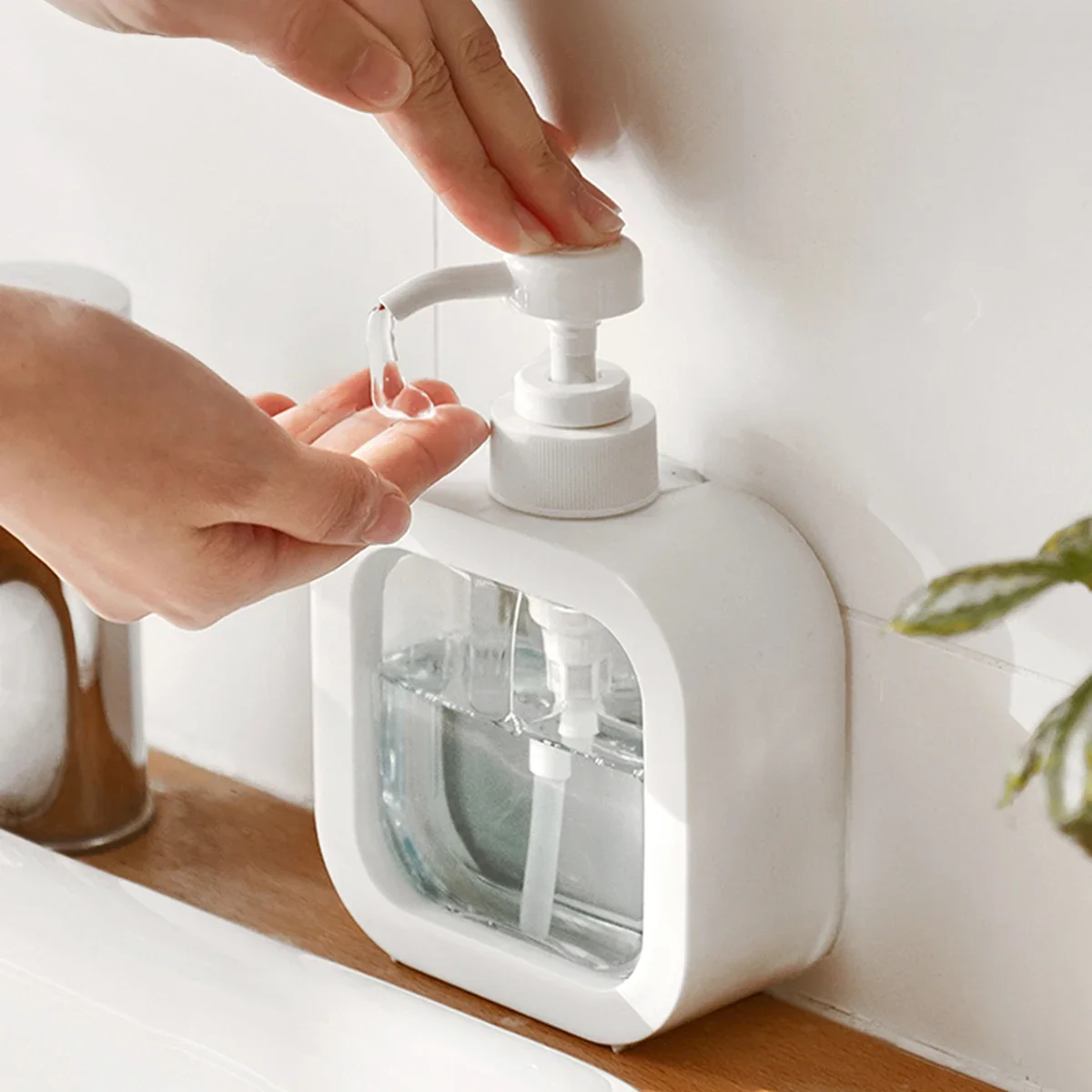 Dispensing Detergent Bottle Press Type Hand Sanitizer Bottle Shampoo Liquid Foundation Lotion soap dispenser soap liquid box pressing soap liquid box