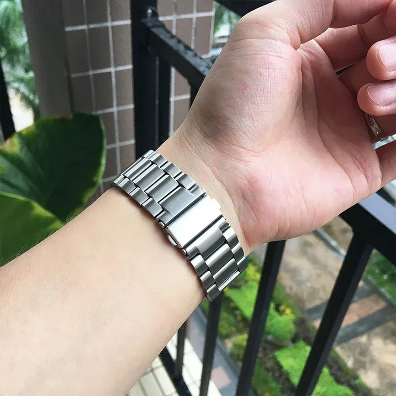 Stainless Steel Metal Bracelet Replacement Watchband