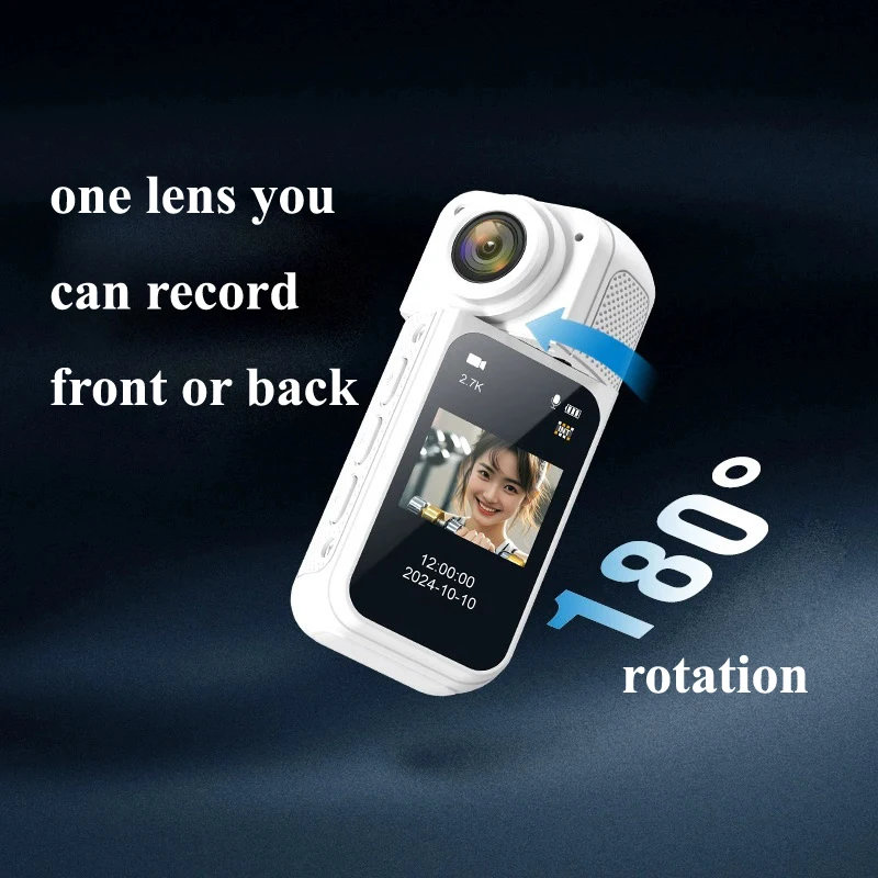 S70 Thumb Action Camera Wireless WIFI Magnetic Suction Neck Mini Cam Wearable Camcorder Sports DV Cycling Small BodyCam Outdoor 2