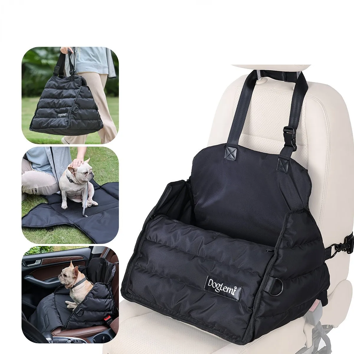 

Pet Car Cushion Car Anti-dirty Anti-bite Multi-purpose Car Cushion Portable Out Pet Seat Car Safety Seat Multifunctional Package