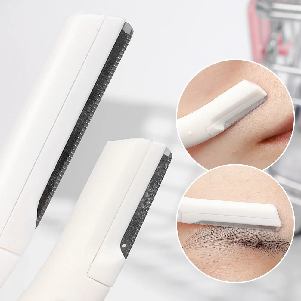 Eyebrow Trimmer Blade Shaver Portable Face Razor Eye Brow Epilation Hair Removal Cutters Safety Razor Woman Makeup eyebrow trimmer set eyebrow trimmer eyebrow razor set hair shaver eyebrow razor facial hair remover eyebrow trimmer blade face shaver