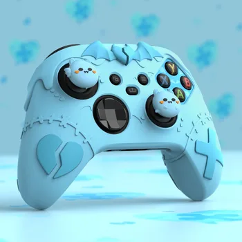 Custodia protettiva per controller di gioco PlayVital per Xbox Series X/S Accessori per custodia protettiva antiscivolo in silicone nuovo stile gotico