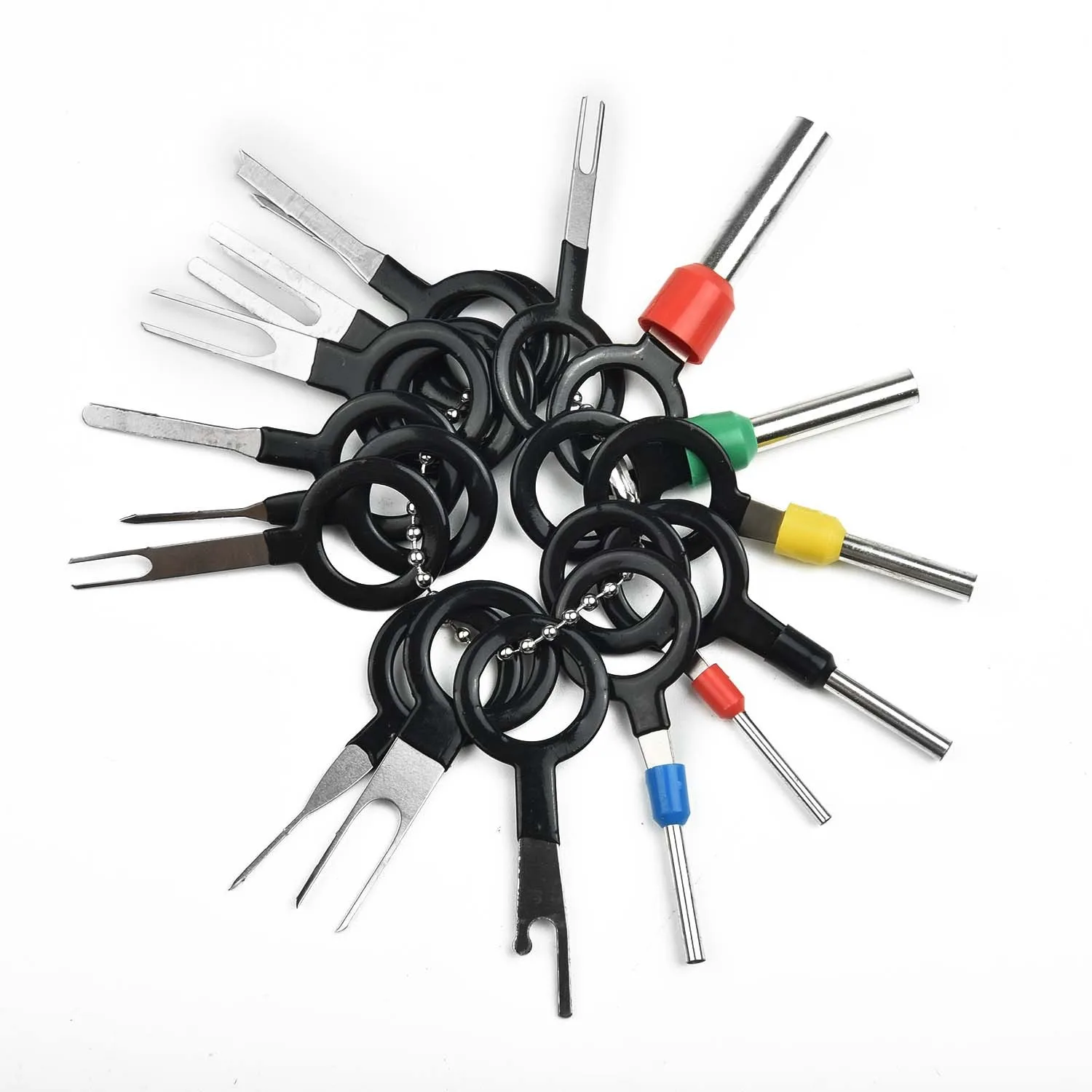 

59pcs Removal Tool Auto Connector Electrical Equipment Harness repair Wiring Pin Puller Stainless Steel Useful