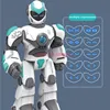 40CM Large Smart Voice Dialogue RC Robot 2.4G Gesture Sensing Programming Sing Dancing 3 Remote Control Modes Robot Kids Gift 2