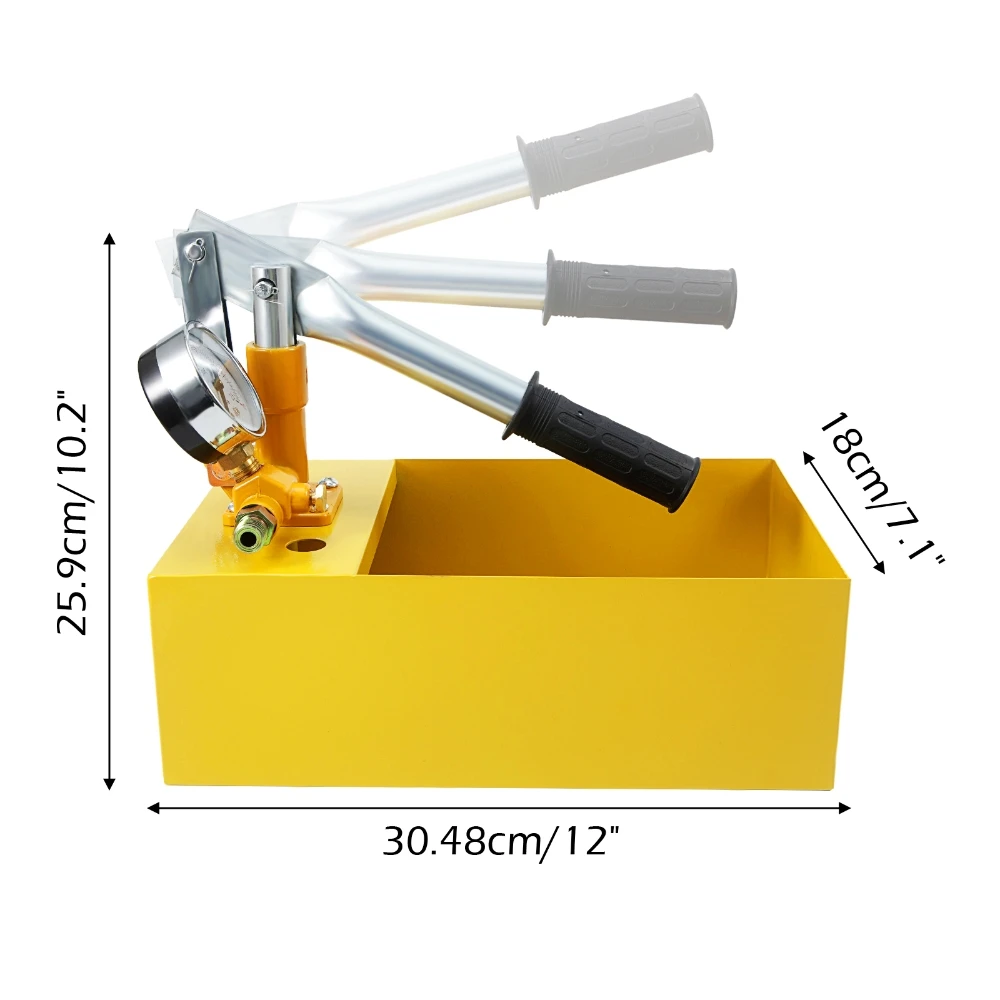 Medidor De Presión De Agua Alnum, 2,5 Mpa, 25 Kg, Manual, Hi | Envío gratis