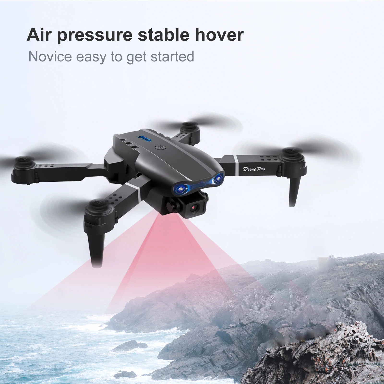 Dual Camera FPV Foldable Drone – RC Quadcopter with Optical Flow Hover, APP Control & Path Flight | Beginner-Friendly Drone Toy 5