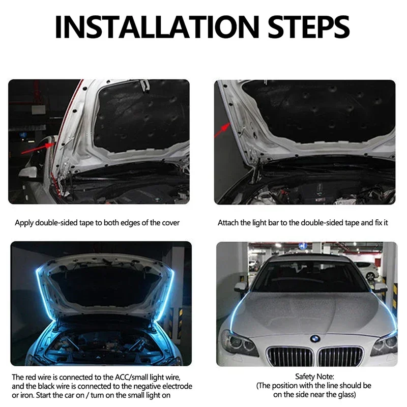 Universal LED Car Door Welcome Light Strip