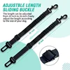 Amazon Car Dog Safety Buckle Pet Thickened Nylon Traction Elastic String Retractable Car Seat Belt Manufacturer 4