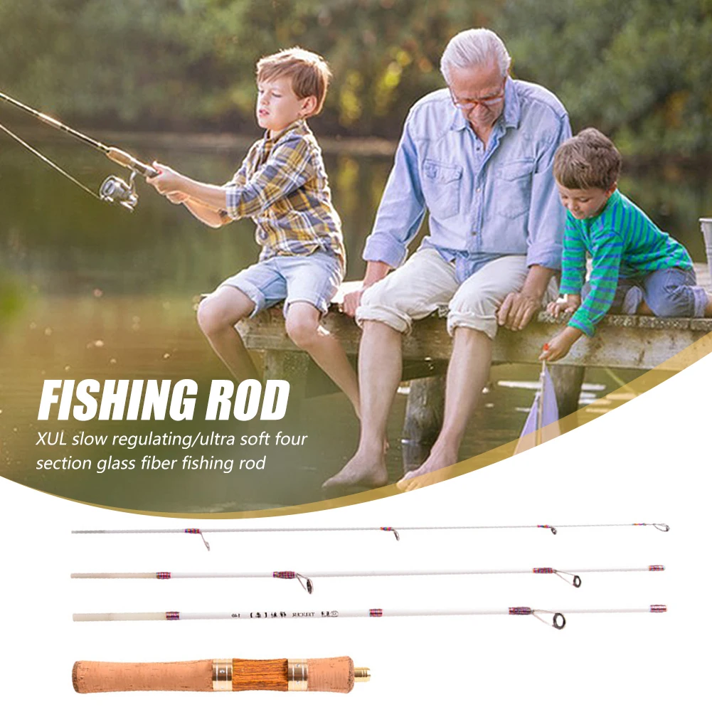 Soft Hand Fishing Rods Mini Fishing Pole Telescopic Rotatable Portable Ultra-light Outdoor Accessories for Stream Freshwater