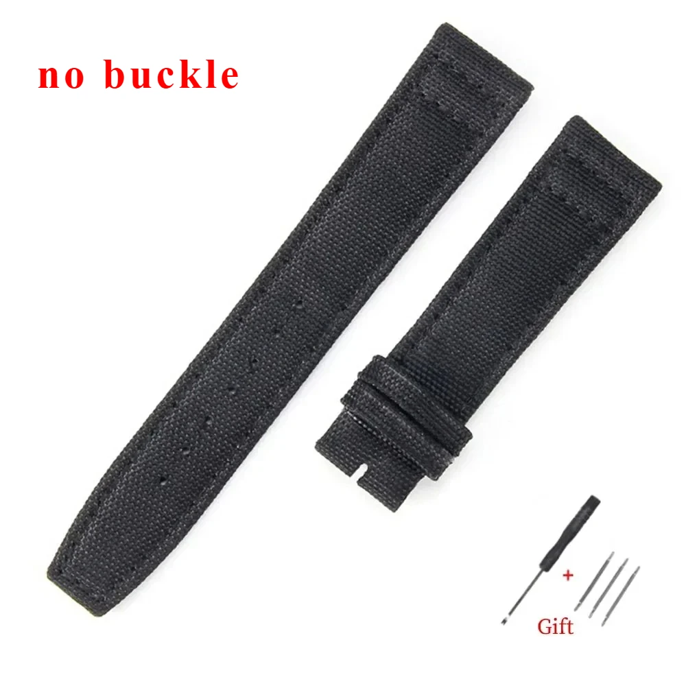 Universal Nylon Canvas Watch Strap - Business & Sport Replacement Wristband