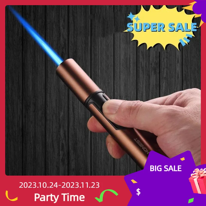 

HONEST Windproof Direct Impact Lighter Moxibustion Cigar Special Spray Gun Portable Outdoor Large Capacity