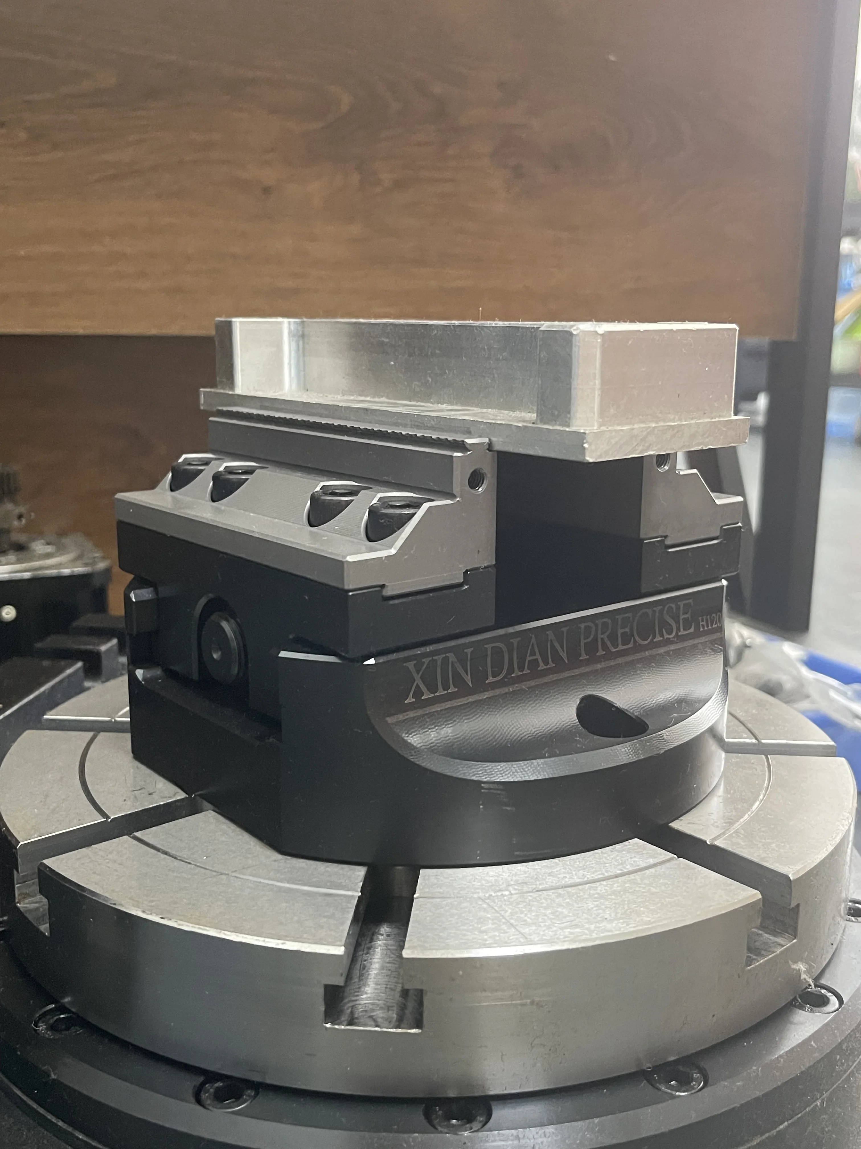 CNC Self-centering Vise Five-axis Precision Fixture Can Be Installed With Special-shaped Soft Jaw Mechanical Parts Processing 5