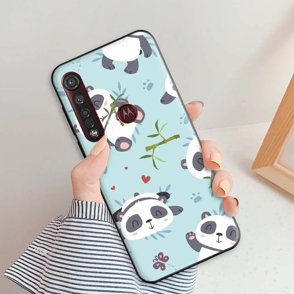Sleek Matte Silicone Protective Case - Fashion TPU Back Cover for Motorola Moto G8 Plus, G8 Play & G8 Power