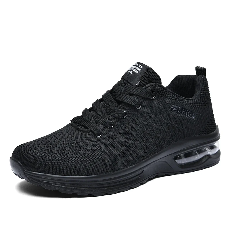 Women Men Sneakers Air Cushion Shoes Unisex Running Shoes Breathable Mesh Casual Shoes for Walking Trail Tennis Lace Up EU 36-47