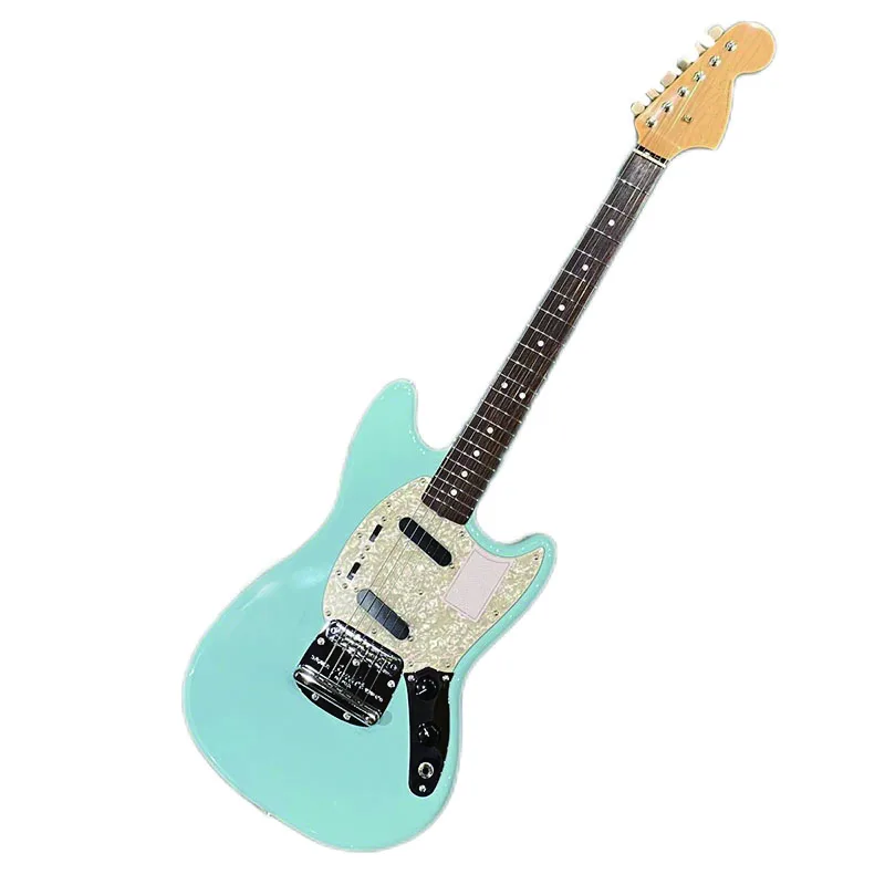 

Traditional 60s Mustang Rosewood Fingerboard Daphne Blue Guitar