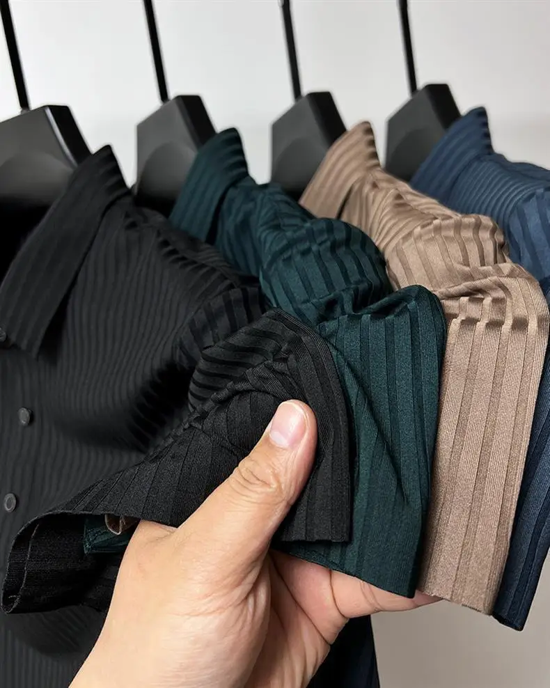 Summer new men's fashion casual POLO shirt shirt collar striped men's trend comfortable sports polo shirt top 12 Sf1e88edcb48f4830808fa52710355107F