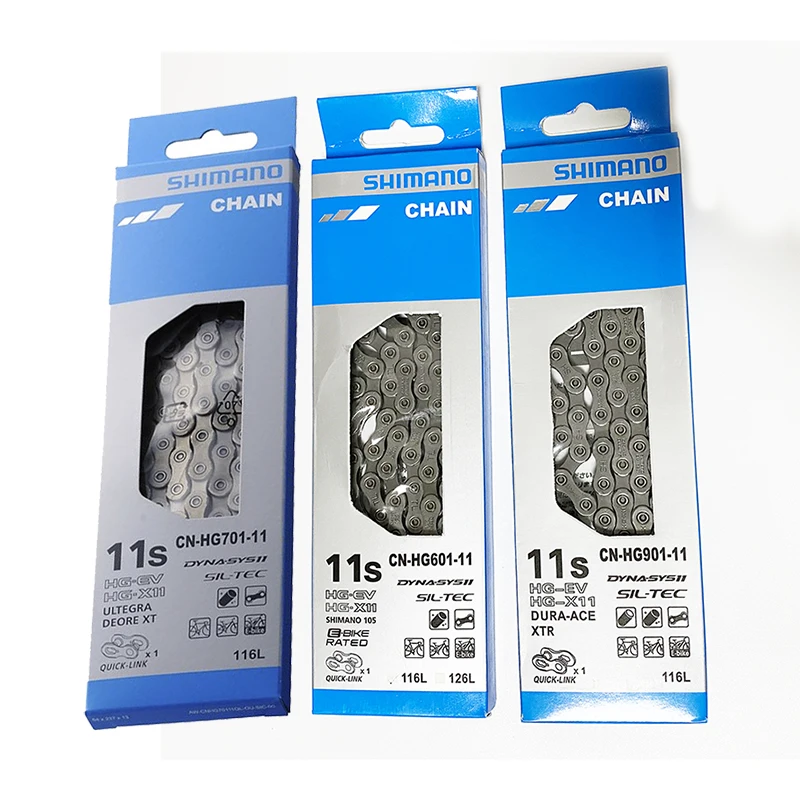 Велосипедная цепь 11 скоростей HG601 HG901 HG701 велосипед Shimano в для дорожного горного