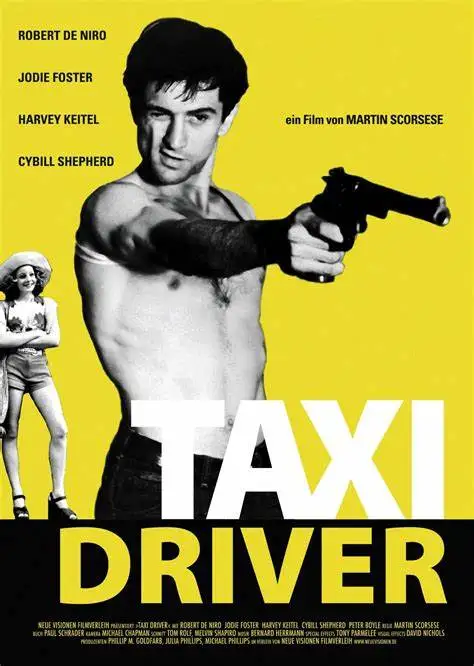 

TAXI DRIVER Movie Art print Silk poster Home Wall Decor
