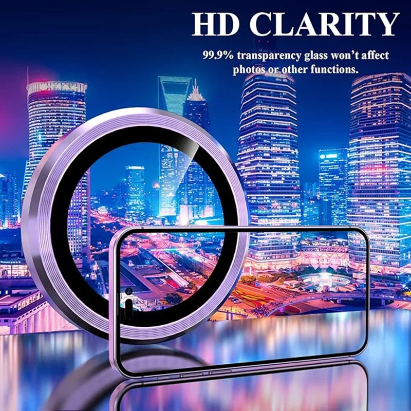 Triple Pack Camera Lens Protector with Enhanced Back Camera Protection Film