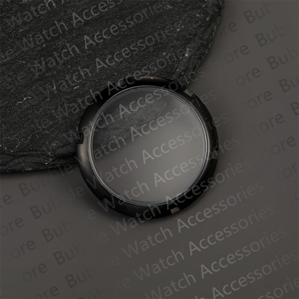 Mod Black Stainless Steel Watch Back Cover Fit For SKX6105 SKX007 SKX009 NH35 NH36 Movement