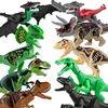 Jurassic Dino World Large Dinosaurs Figures Bricks Building Blocks Velociraptor T-Rex Triceratops Indominus Rex Toys For Kids 2