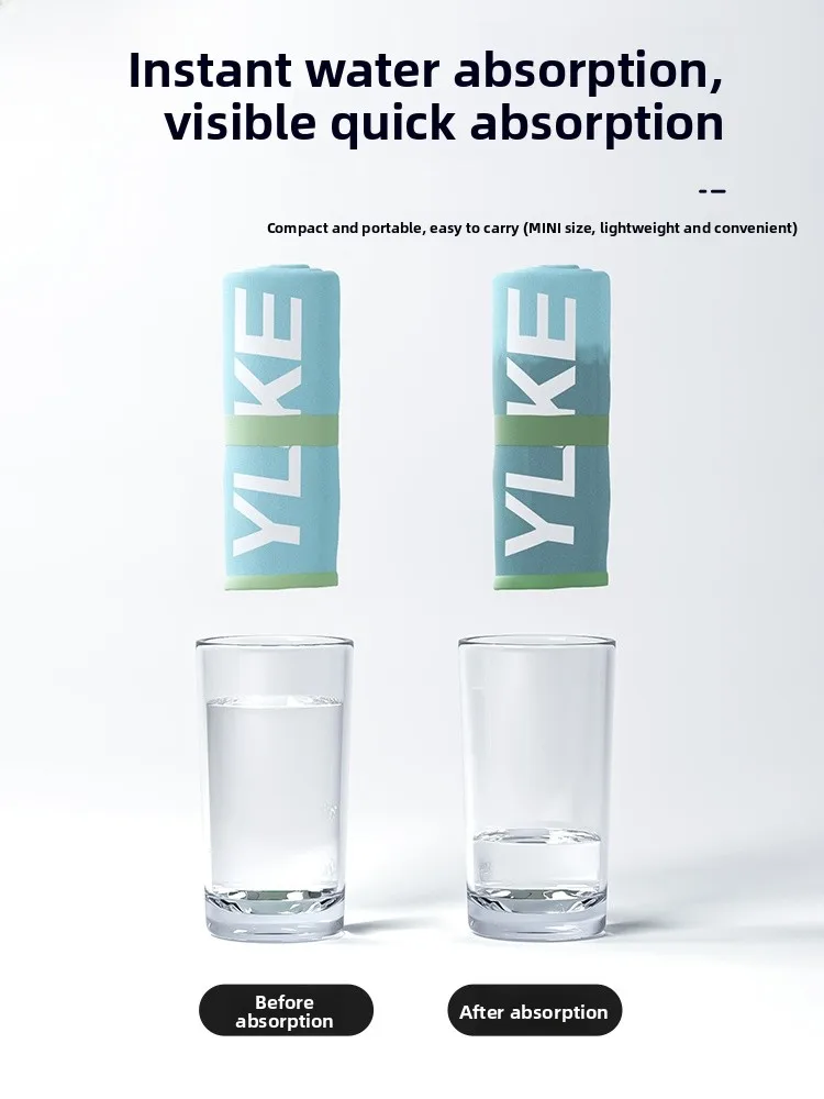 Qui Dry Absorbent Swimming Bath Towel ex Portable oulder Wrap Beach Towel for Children Men Women Fitn Sports