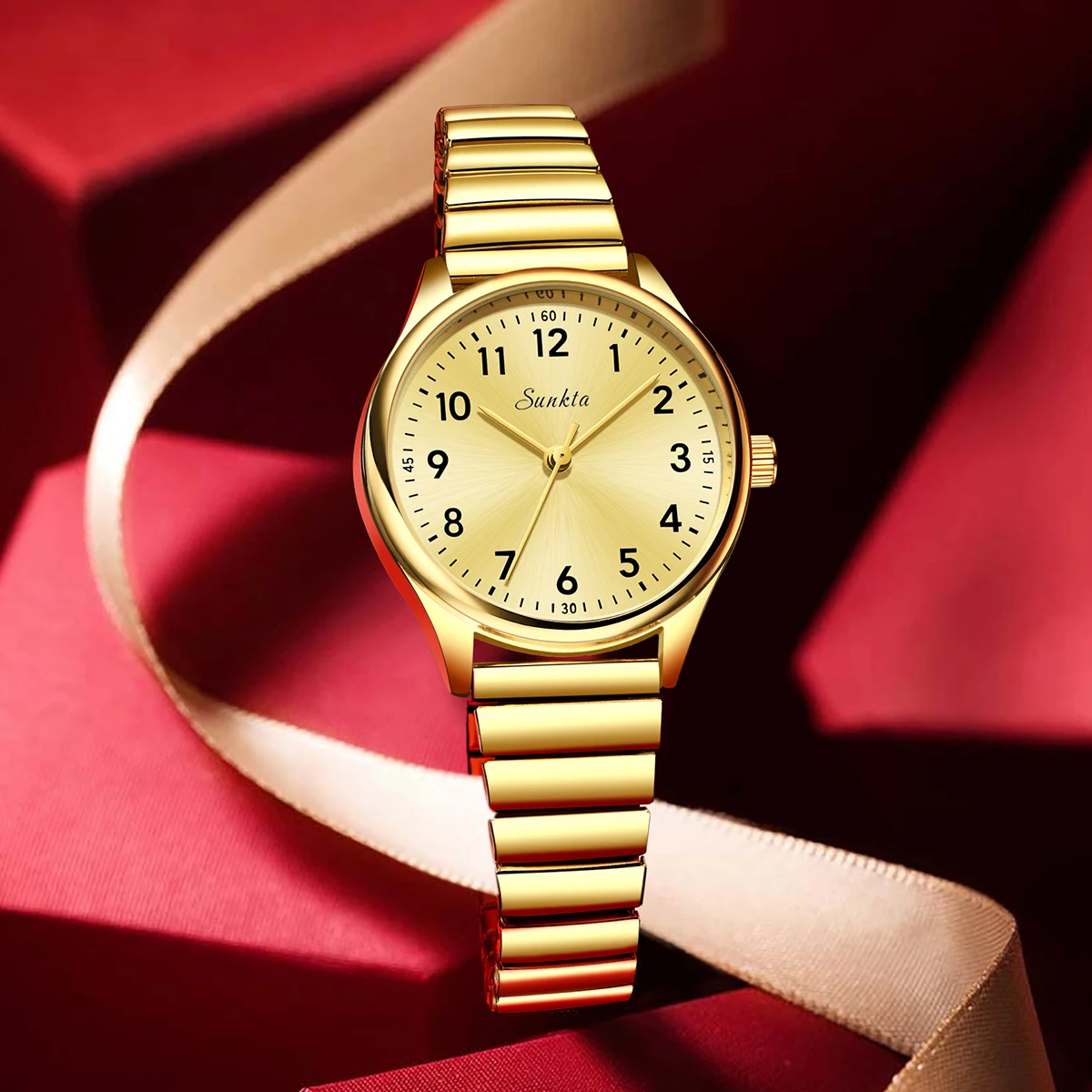 ساعة كوارتز فاخرة من LIGE للنساء، ساعات نسائية أني...