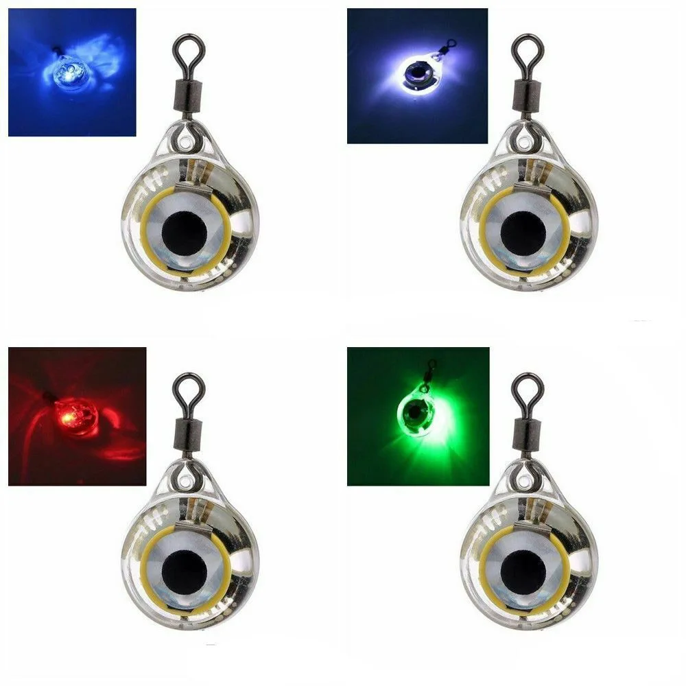 Mini Lampe LED Attirante Pour Pêche Sous-marine - Clignotante - 5 Couleurs - Avec Pile