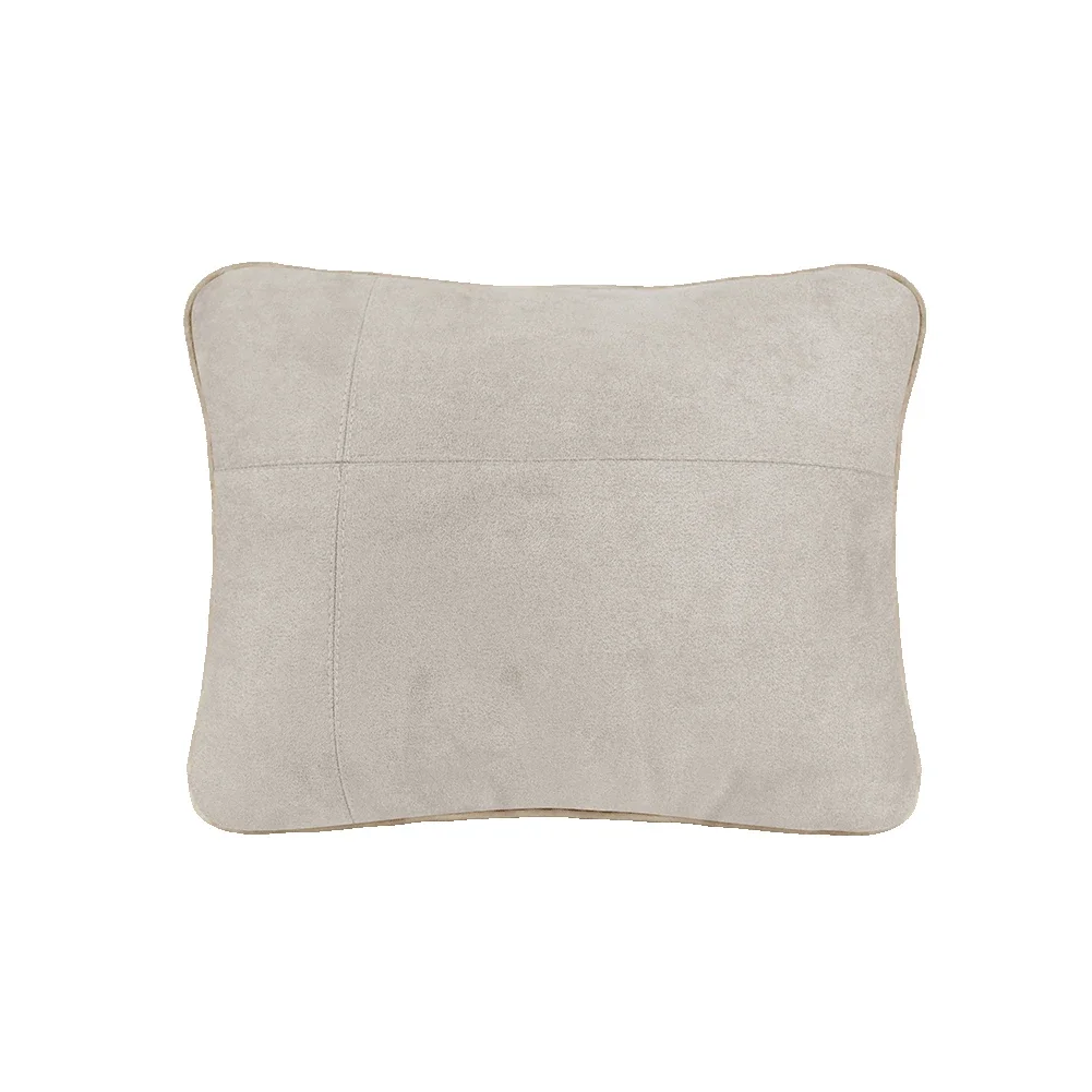 하이 퀄리티 머리 받침 베개 허리 지지대, 블랙 커피 컬러 스웨이드 원단 버건디 자동차 액세서리, 36*29*7.5cm, 1 개