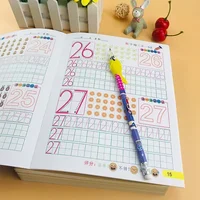 32 Pages Writing Learning Alphabet Math Numbers For Kids Children's kindergarten Exercises Calligraphy Practice Books 2