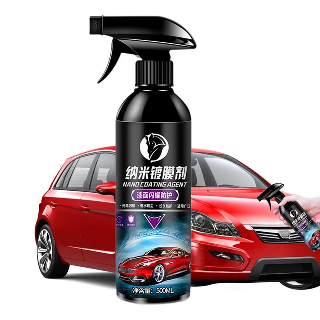 3 In 1 Ceramic Car Coating Spray 500ml High Protection Quick Coating Spray  Ceramic Car Wax Polish Spray Plastic Parts Refurbish - AliExpress