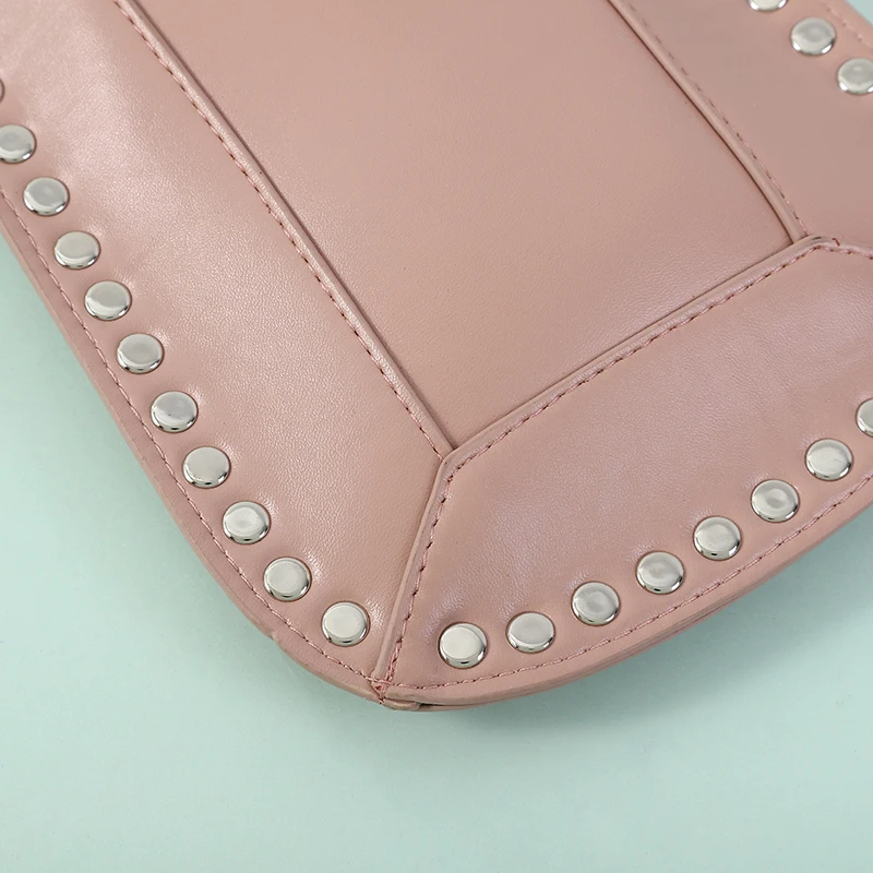 Rivets femmes sacs à bandoulière Hip Hop moto téléphone épaule femme sac de selle sacs à main de créateur sacs à main de mode_voghion.com