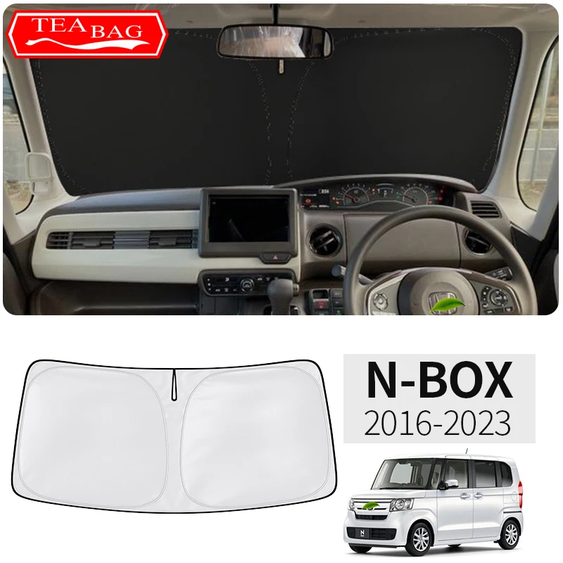 

Car Nano-Insulat Windshield Sunshade Front Window Sun Shade Visor For Honda N BOX N-BOX NBOX 2016-2023 Auto Interior Accessories