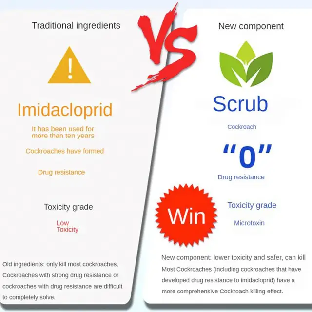 8 db Csótány Fogó Gyilkos Csali Gyógyászat Ház Elfogása Otthoni Konyhához Hatékony Gyilkosság - Image 6