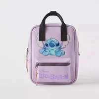 New Disney cartoon Stitch sequin Backpack bag Kindergarten school bag lady girls ball birthday gift 6