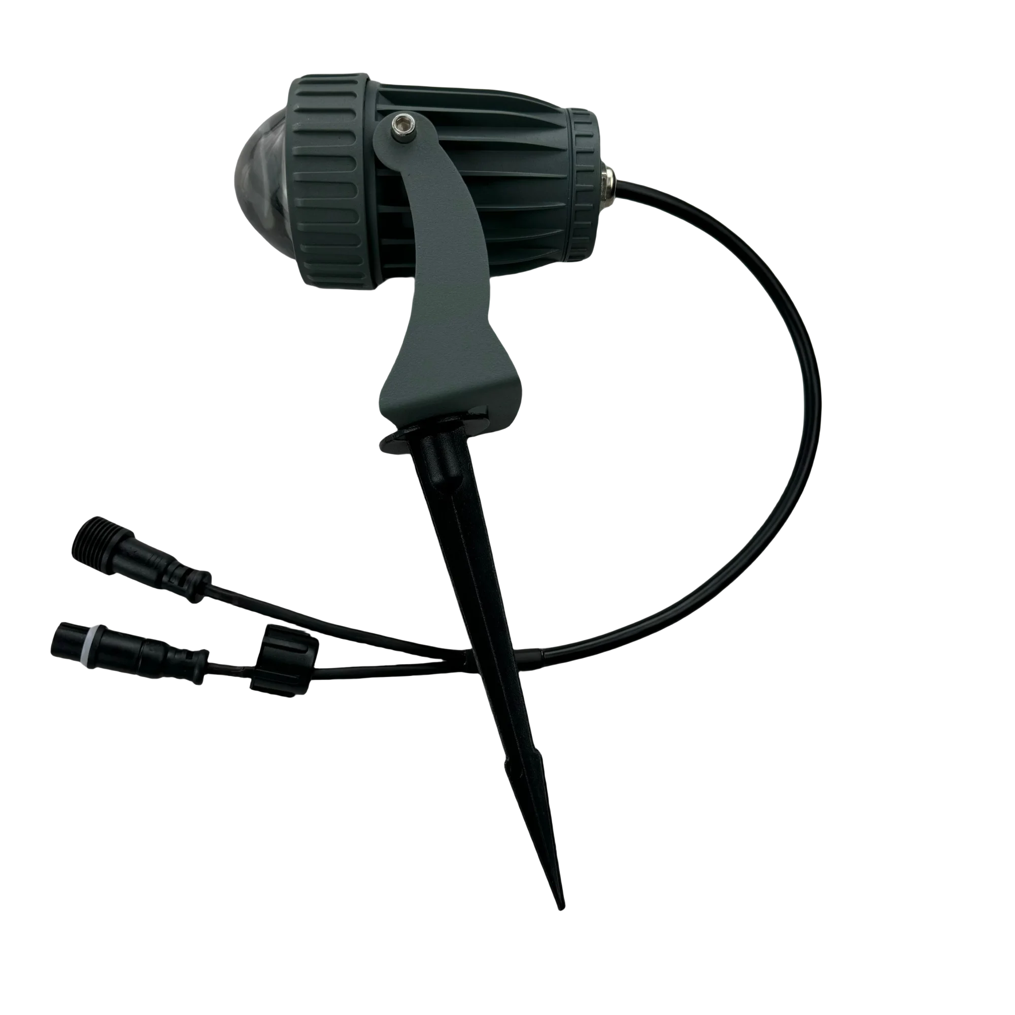 10W RGB/RGBW DC12V WS2811-RGB/UCS2904-RGBW(3000K) LED Pixel Spotlight Addressable 5 degree Beam Light IP67 3Pin in and out