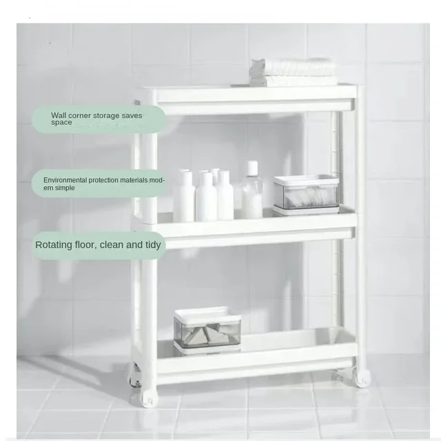 좁은 공간을 최대한 활용하고, 물건을 정리하고, 집을 아름답게 꾸미는 Vivian 바닥부터 천장까지 다층 매우 좁은 선반