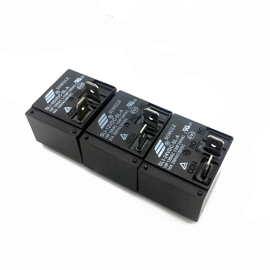 10 шт./лот SLI-05VDC-SL-A/SLI-12VDC-SL-A/SLI-24VDC-SL-A 5В 12В 24В 4P 4Pin 30A реле | Обустройство дома