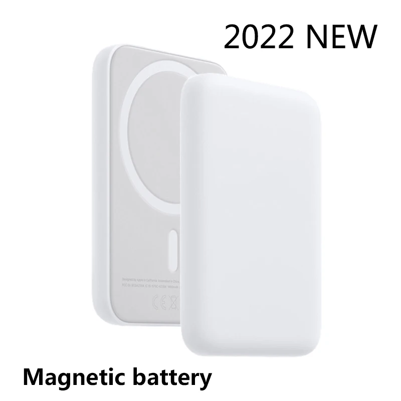 1:1 5000mAh Portable Magnetic Wireless Power Bank Mobile Phone External battery pack For iphone 13 12 13Pro Max 12Pro Max 12Mini powerbank 30000 Power Bank