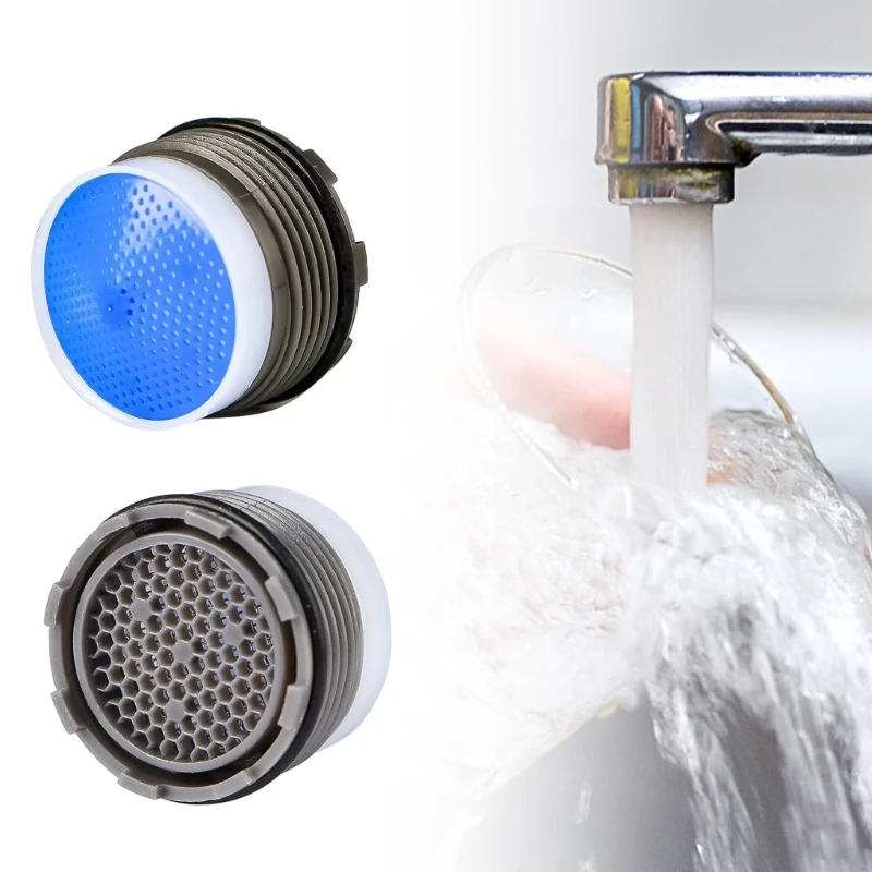 Faucet aerator faucet water filter faucet filter 6Pcs Faucet Aerator with Aerator Keys Water Saving Flows Restrictors Insert Replacement Tap Bubblers Sink Filter B03E