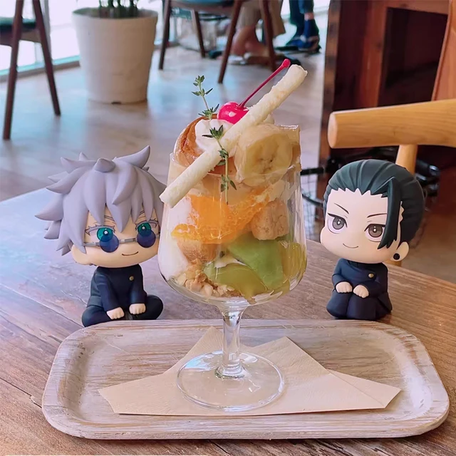 주술회전 팬 필수품: 고품질 게토 스구루 Q 버전 미니 피규어