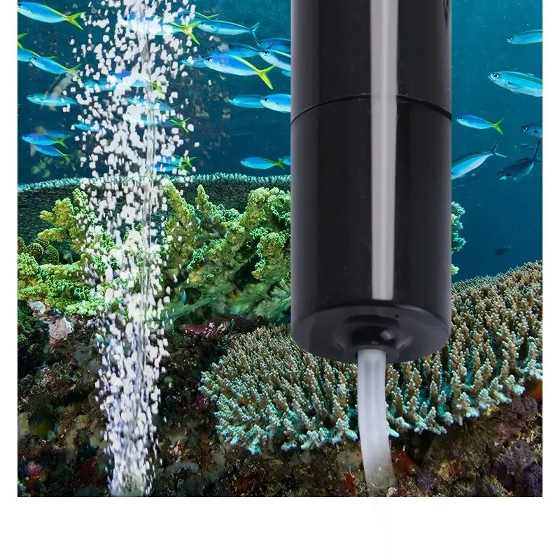 Silent Oxygenator Small Oxygen Pump Portable Mini USB Charging Fish Tank Oxygen Pump Fish Farming Aquarium Supplies aquarium air pump fish tank oxygen pump aquarium accessories