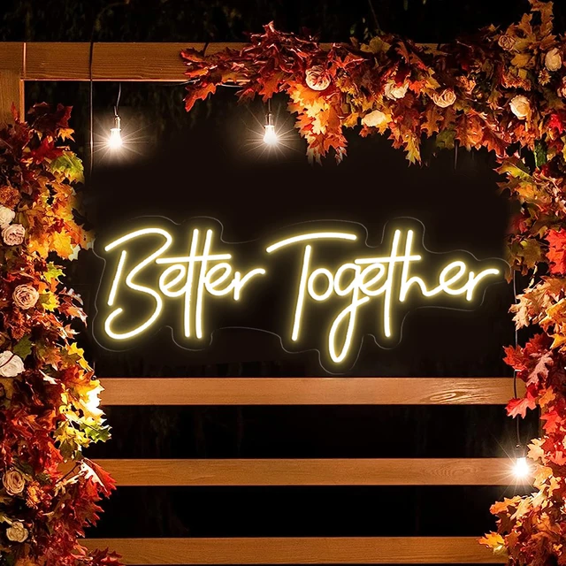 結婚式 ネオンサイン ネオンライト better together