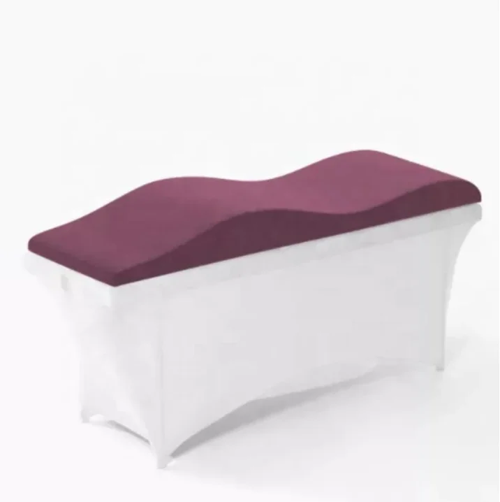 

Wave shape beauty mattress curved mattress topper lifting leg beauty mattress