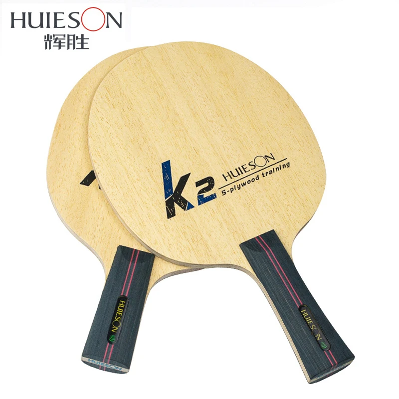 Huieson profesjonalne ostrze trening tenis stołowego ultralekkie 7-warstwowe hybrydowe rakietka do tenisa stołowego węglowe akcesoria do tenisa stołowego K2