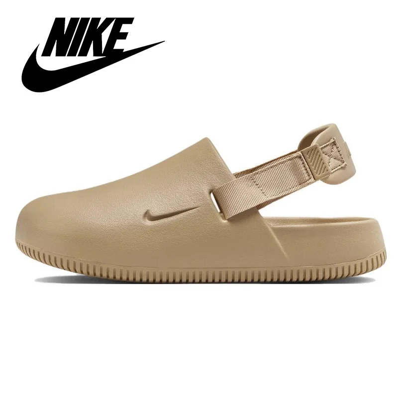 

Nike Calm Mule Slippers Women Men Summer Ultralite Casual Anti-slip Shoes Unisex Versatile Closed Toe Sandals Beach Outside