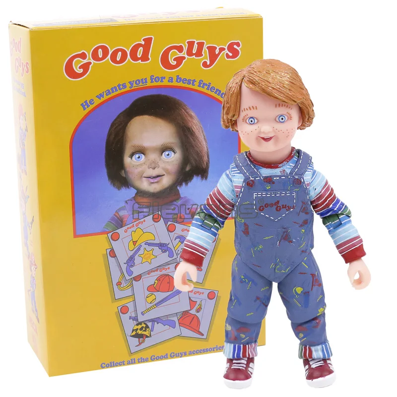 REAL AUTHENTIC NEW ULTIMATE CHUCKY Good Guys NECA CHILDS PLAY 4" ACTION FIGURE 