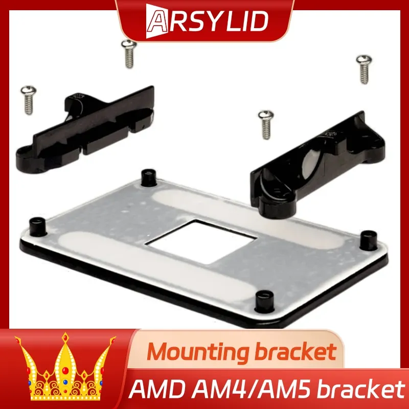 Motherboard Plate AM4 CPU Backplate Bracket Metal Heatsink